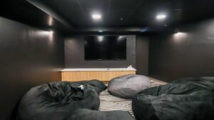 Apartment Community Movie Theater Room